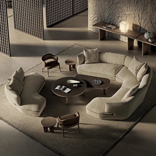 Divano modulare - QUINCY - FLEXFORM - contemporaneo / per interni / da sala