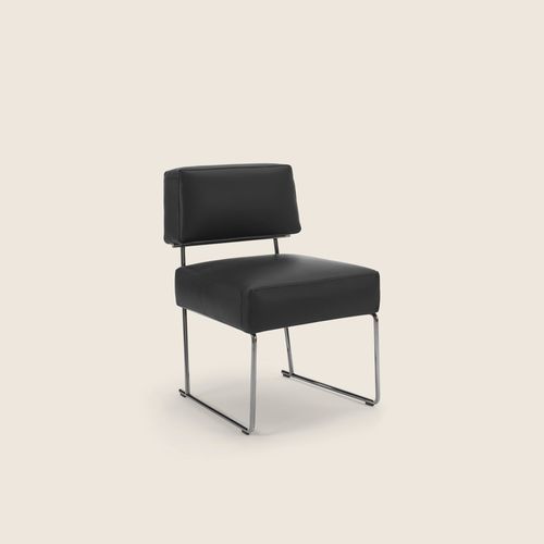 Sedia da pranzo moderna - AVALON - FLEXFORM - da interno / in plastica / in metallo