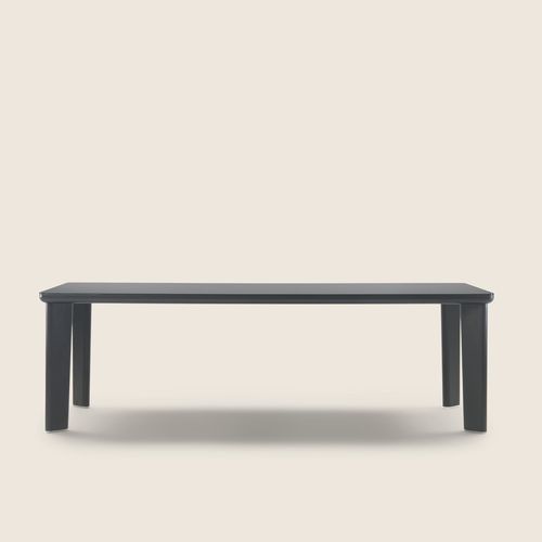 Tavolo da pranzo contemporaneo - ARNOLD - FLEXFORM - impiallacciato in legno / con supporto in legno / rettangolare
