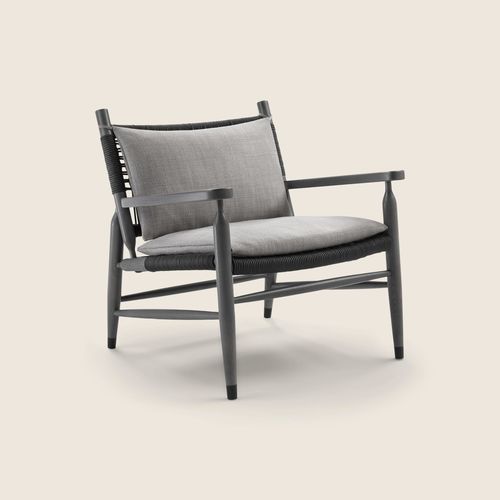 Sedia da giardino moderna - TESSA OUTDOOR - FLEXFORM - per esterni / in polivinilcloruro (PVC) / in termoplastica