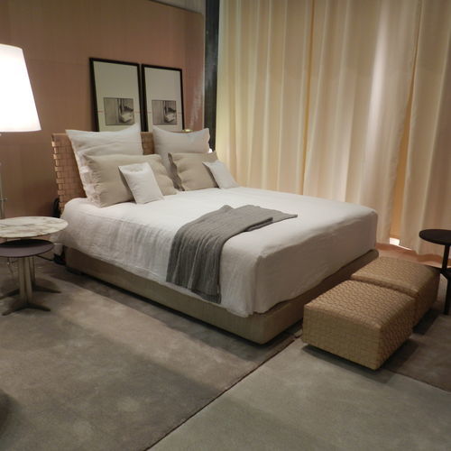 Letto matrimoniale - CESTONE - FLEXFORM - contemporaneo / con testiera / con base contenitore