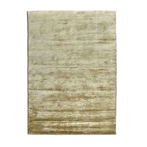 Tappeto contemporaneo - NEPAL GOLD - G.T.DESIGN - a righe / a tinta unita / in lana