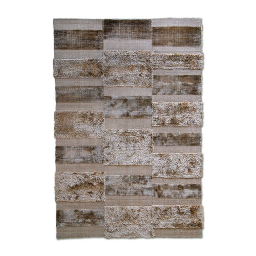 Tappeto contemporaneo - Kama Allegro a Piacere Caramello - G.T.DESIGN - geometrico / patchwork / a tinta unita