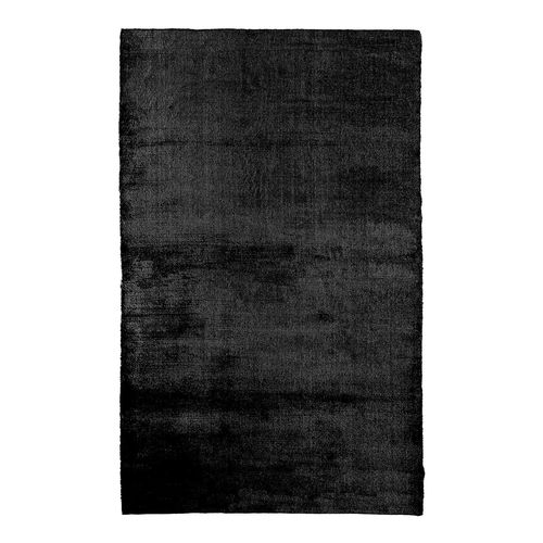 Tappeto contemporaneo - LE MATERIE NERO IDEALE - G.T.DESIGN - a tinta unita / in viscosa / rettangolare