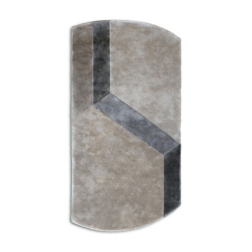 Tappeto contemporaneo - Cobblestone Native C - G.T.DESIGN - geometrico / in Tencel® / rettangolare