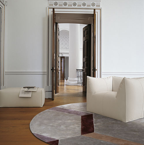 Tappeto contemporaneo - Cobblestone - G.T.DESIGN - geometrico / in Tencel® / rettangolare