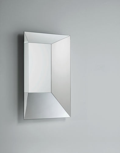 Specchio a muro - LEON BATTISTA - GLAS ITALIA - contemporaneo / rettangolare