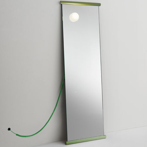 Specchio da terra - ECCO - GLAS ITALIA - per uso contract / contemporaneo / rettangolare