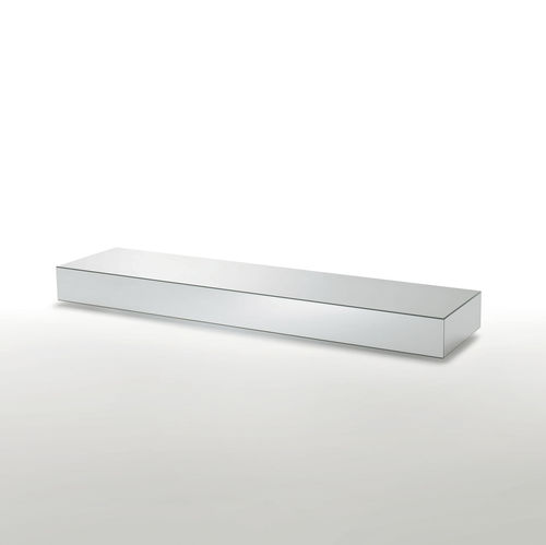 Tavolino basso contemporaneo - I MASSI - GLAS ITALIA - in vetro / rettangolare / per uso residenziale