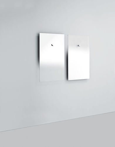 Specchio a muro - FICTION  - GLAS ITALIA - sospeso / contemporaneo / rettangolare
