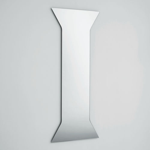 Specchio a muro - LESENA - GLAS ITALIA - contemporaneo / verticale / di Alessandro Mendini