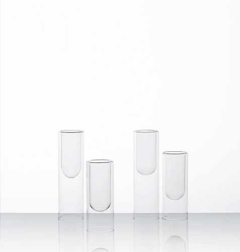 Vaso contemporaneo - TUTUBE - GLAS ITALIA - in vetro