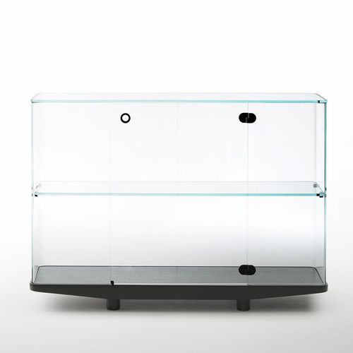 Vetrina contemporanea - COLLECTOR  - GLAS ITALIA - in frassino
