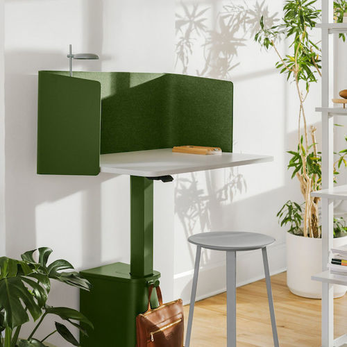 Scrivania per open space - OE1 MICRO PACKS - Herman Miller - da terra / contemporanea / in legno