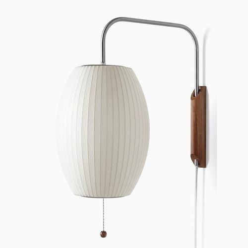 Applique design originale - NELSON BUBBLE - Herman Miller - per ufficio / LED / bianca