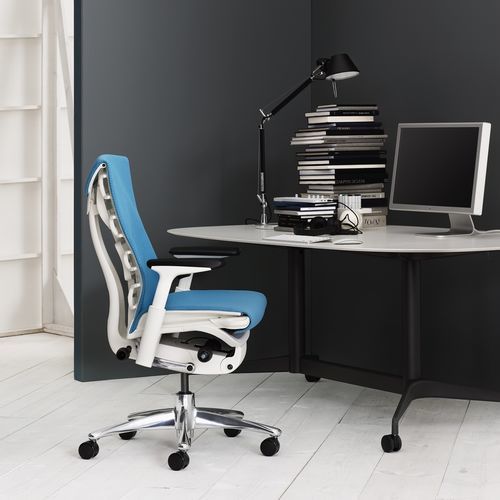 Poltrona da ufficio contemporanea - EMBODY - Herman Miller - in tessuto / ergonomica / ad altezza regolabile