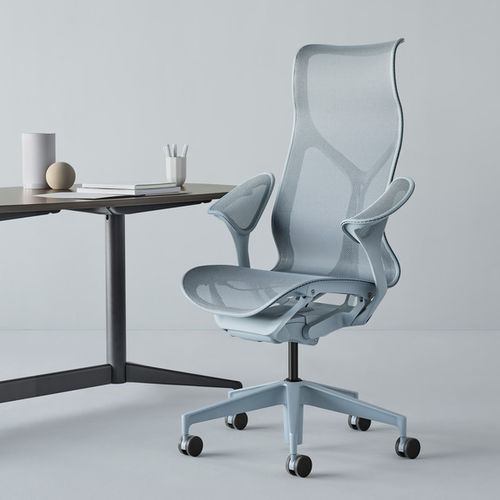 Sedia da ufficio contemporanea - COSM - Herman Miller - da interno / in tessuto / con supporto in metallo