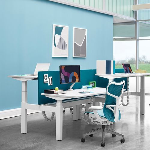 Supporto schermo da ufficio - FLO  - Herman Miller - multiplo