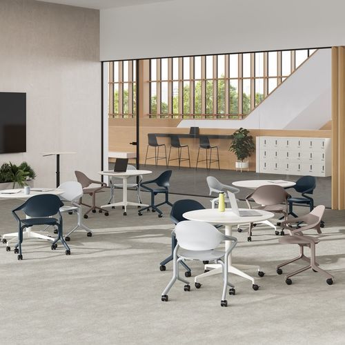 Sedia design - NESTING - Herman Miller - da interno / in tessuto / in tessuto