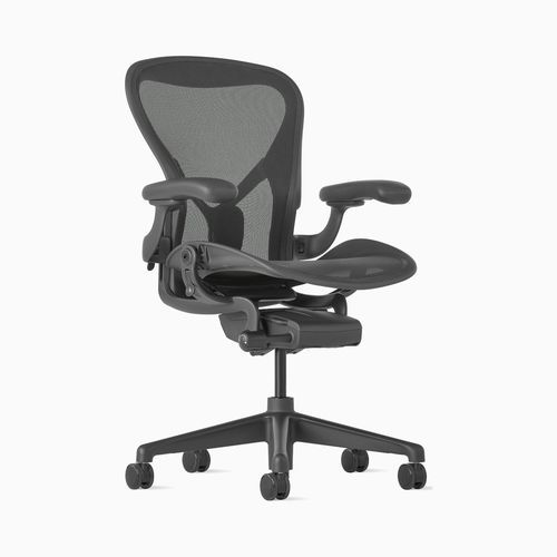Sedia da ufficio moderna - AERON REFURBISHED - Herman Miller - da interno / regolabile / ergonomica