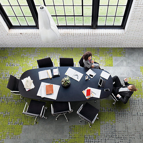 Moquette a quadrotte - PAVER - Interface - tufted / bouclé / strutturata