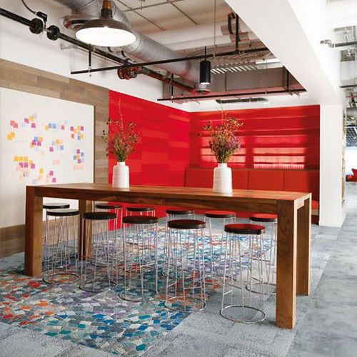 Moquette a quadrotte - STONE COURSE - Interface - tufted / bouclé / strutturata