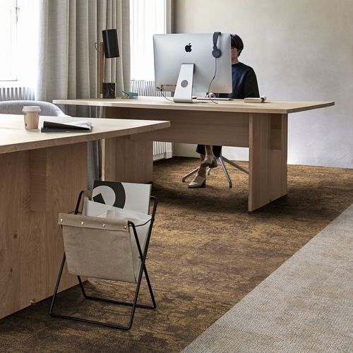 Moquette a quadrotte - DRY BARK  - Interface - tufted / bouclé / strutturata