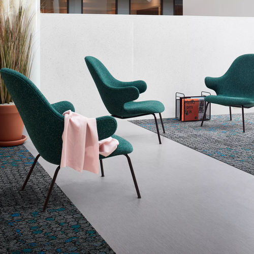 Pavimento in vinile - BRUSHED LINES  - Interface - da interno / per soggiorno / per ufficio