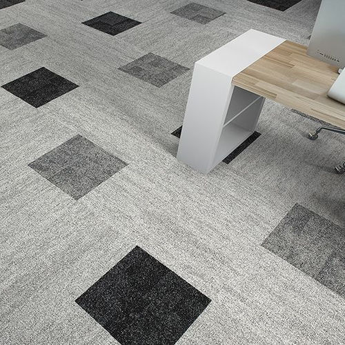 Moquette a quadrotte - OPEN AIR 402  - Interface - tufted / bouclé / strutturata