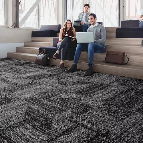 Moquette a quadrotte - OPEN AIR 403  - Interface - tufted / bouclé / strutturata