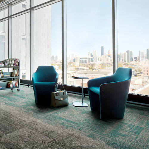 Moquette a quadrotte - OPEN AIR 403 TRANSITION  - Interface - tufted / bouclé / strutturata