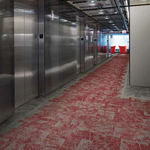 Moquette a quadrotte - OPEN AIR 404 ACCENT   - Interface - tufted / bouclé / strutturata