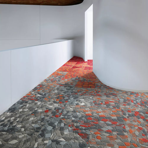 Moquette a quadrotte - RUE  - Interface - tufted / bouclé / strutturata
