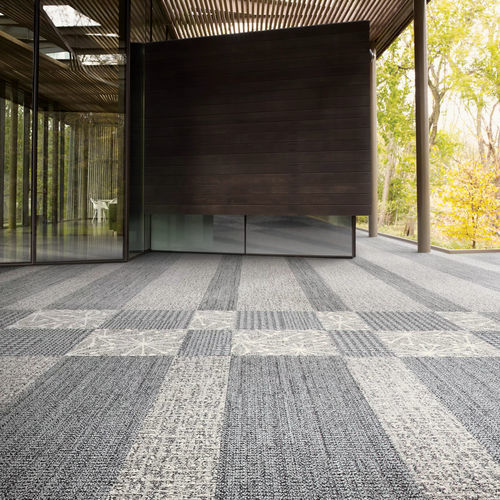 Moquette a quadrotte - WW870  - Interface - tufted / bouclé / strutturata