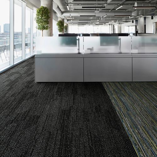 Moquette tufted - OPEN AIR 408 - Interface - bouclé / strutturata / in nylon
