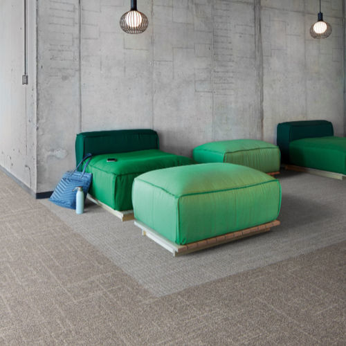 Moquette tufted - OPEN AIR 401 - Interface - bouclé / in nylon / professionale