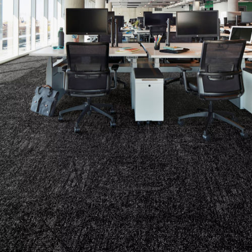 Moquette tufted - OPEN AIR 419 - Interface - bouclé / in nylon / per ufficio