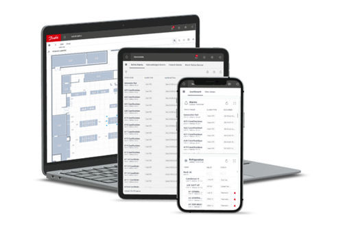 Software di gestione dati - DANFOSS - di monitoraggio / di gestione di controllo accessi e sicurezza / di gestione