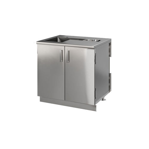 Mobile lavello in acciaio inossidabile - DISTINCTION HROK-SSBR-800077 - JULIEN - con piedi / per bar