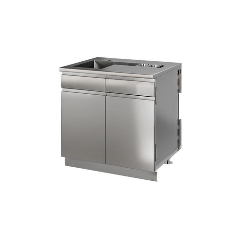 Mobile lavello in acciaio inossidabile - DISTINCTION HROK-SSJ7-800207 - JULIEN - con piedi / per giardino / per bar