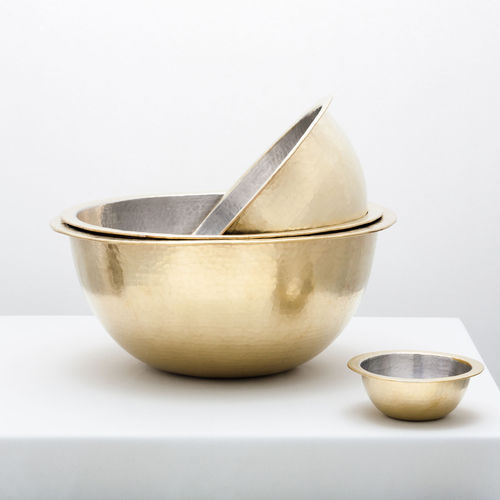 Ciotola in ottone - HALF - karen chekerdjian