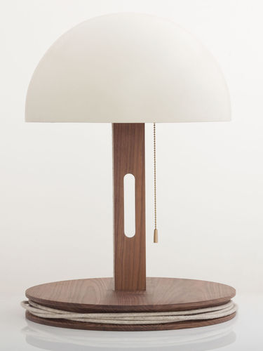 Lampada da tavolo - HIROSHIMA IV AND V - karen chekerdjian - in ottone / in rame / in legno