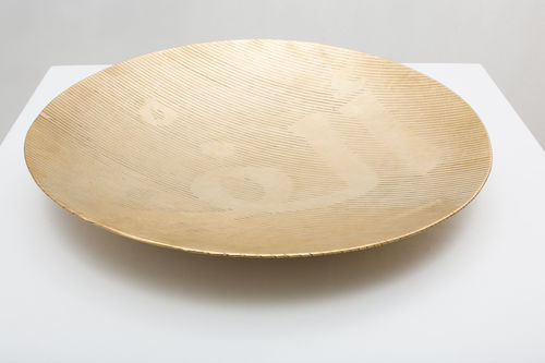 Fruttiera in ottone placcato oro - SAJE ALEPH - WAW - YA - karen chekerdjian - per uso domestico