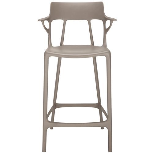 Sedia alta contemporanea - A.I - Kartell - da interno / in termoplastica / in tecnopolimero