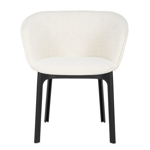 Sedia da pranzo contemporanea - CHARLA - Kartell - da esterno / da interno / in tessuto