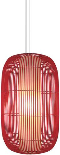 Lampada a sospensione - GEISHA - Kenneth Cobonpue - in metallo / in rattan / di carta
