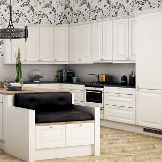 Cucina in stile - SCANDINAVIAN  - HTH Køkkener - in legno / con impugnature