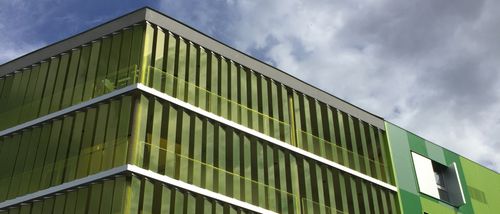Rivestimento di facciata a doghe - DALLNET HABILLAGE® - dani alu - in alluminio / laccato / liscio