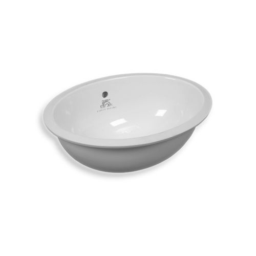 Lavabo sottopiano - LB 7220 - LEFROY BROOKS - in ceramica / ovale / senza foro
