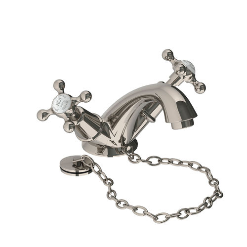 Miscelatore doppio comando per lavabo - CHS 1189 - LEFROY BROOKS - da appoggio / in nichel / da bagno